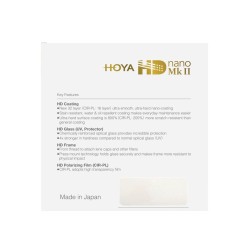 HOYA polarizační cirkulární HD Nano Mk II 67 mm